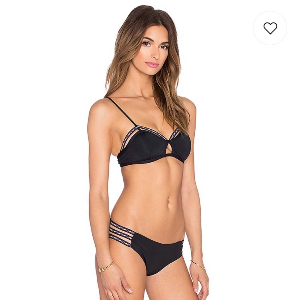 L- Space Vixen black bikini